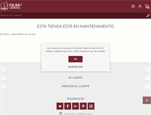 Tablet Screenshot of libreriacilsa.com